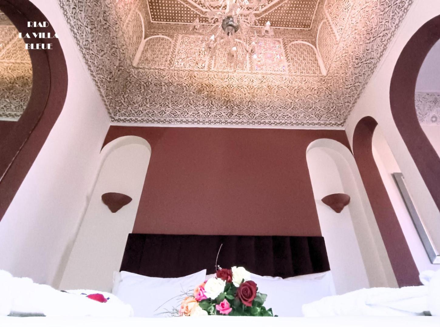 Riad La Villa Bleue & Spa Марракеш Экстерьер фото